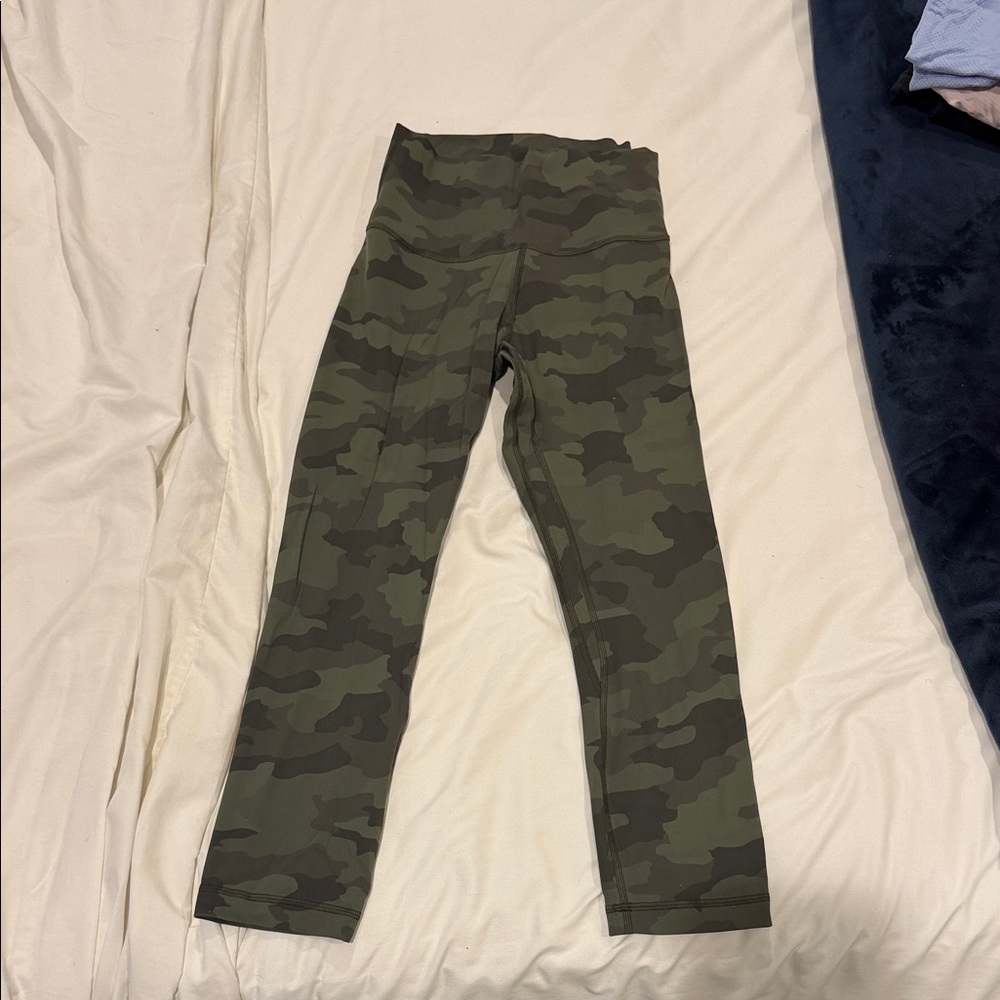 Lululemon Camouflage High-Waisted Leggings